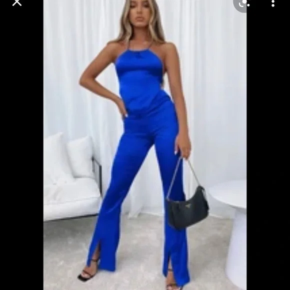 electric blue dress pants Royal Blue Pants main image 0